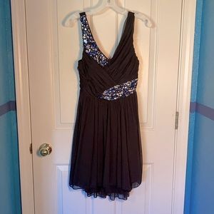 Dark blue homecoming dress